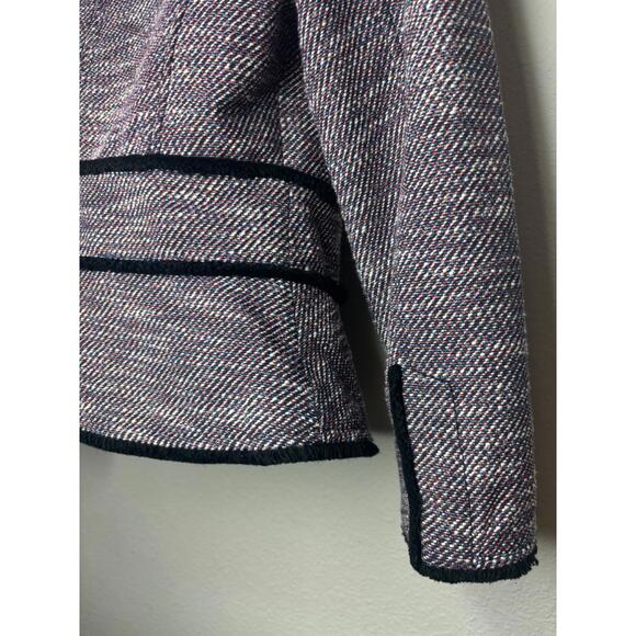 Banana Republic Women's Sz 4 Tweed Blazer Jacket (1902) - Picture 4 of 5